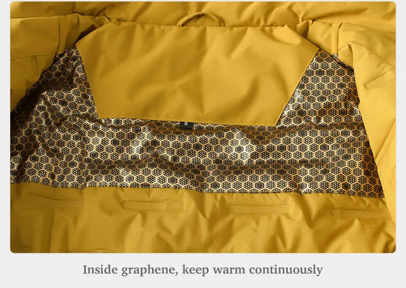 JNLN Unisex Waterproof Fleece Jackets Winter Windproof Thermal Windbreaker/Men Hiking Camping Skiing Climbing Raincoat