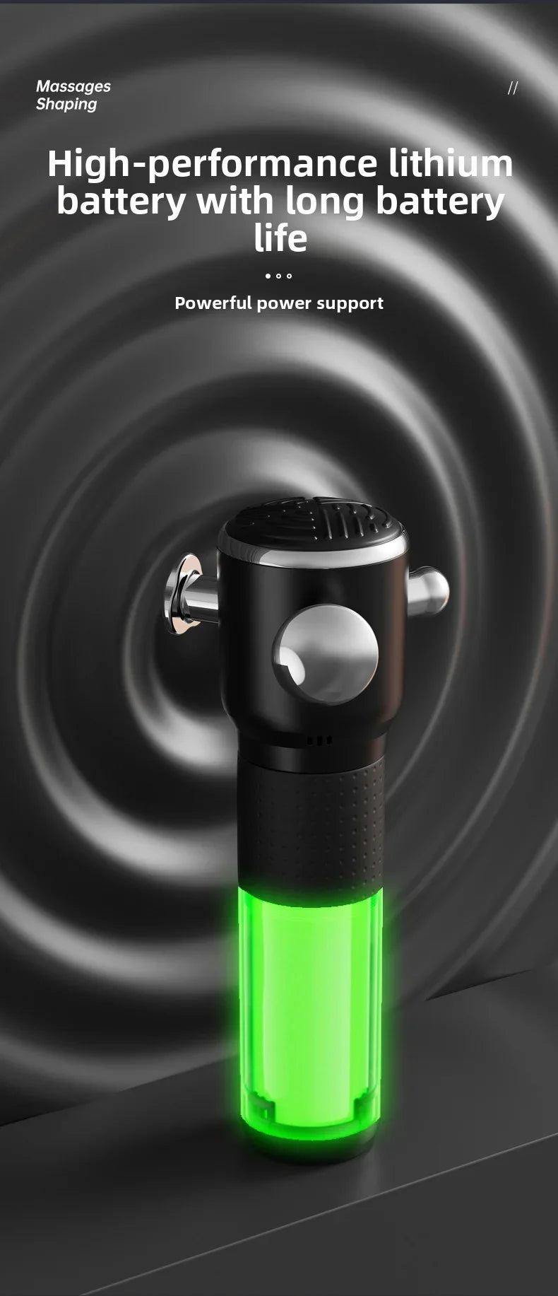 High Frequency Fascia Gun Relaxation Gun Sports Fitness/Muscle Relaxation Massager Full Body Massage 3 Gear