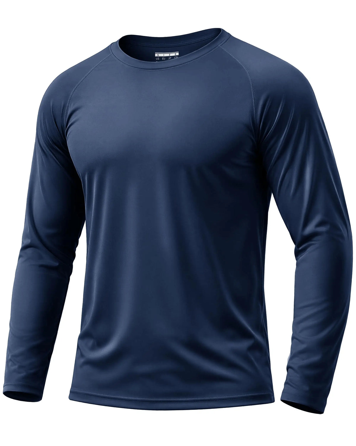 Men's Sun Protection Shirt UPF 50+ Long Sleeve/Quick Dry Performance T-Shirt for Running Workout Golf