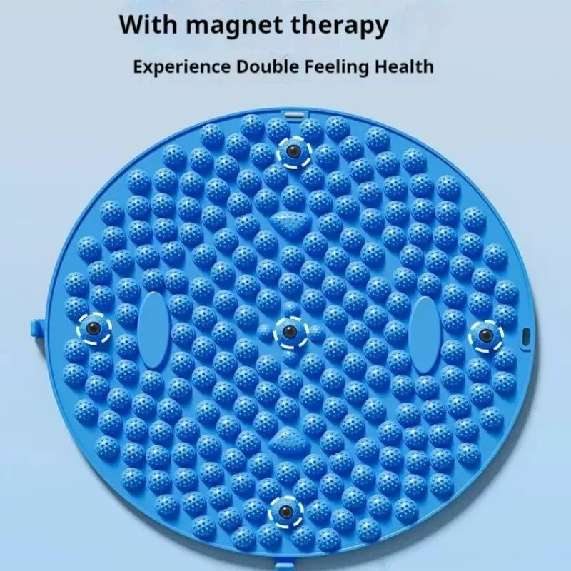 Foot Yoga Massage Acupressure Board Mat Muscle Relaxation Round Exercise Mat/Fitness Foot Training Acupuncture Physiotherapy