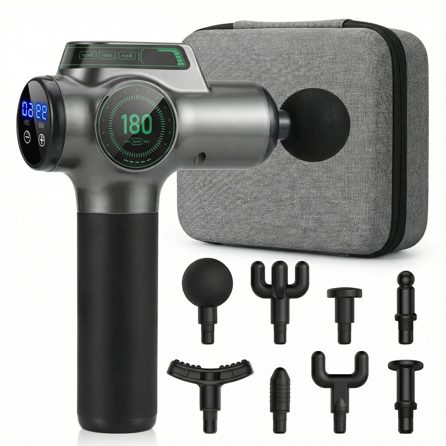 Ultra Quiet Deep Tissue Massage Gun with 12mm Amplitude/for Fitness Enthusiasts Muscle Recovery and Relaxation