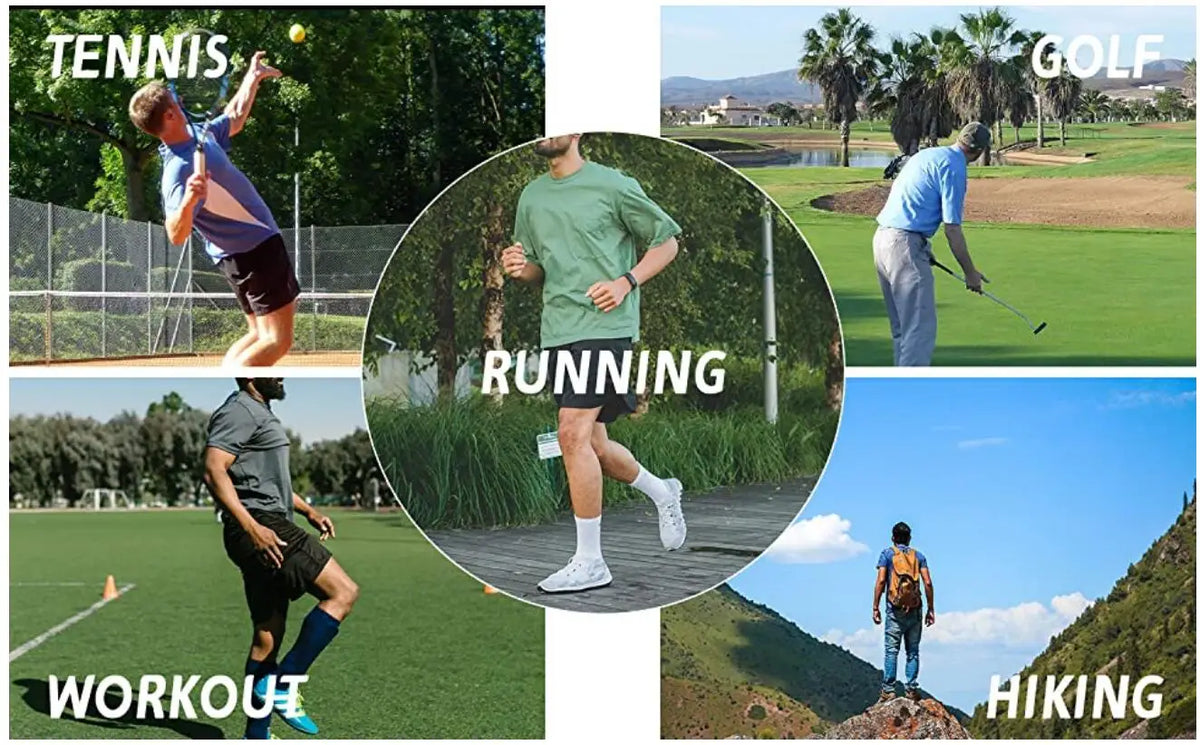 Men's Sports T-Shirts Short Sleeve Quick Dry Athletic/Workout Shirts Breathable Lightweight Running Gym Tees