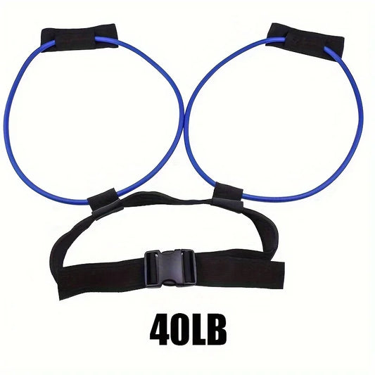 Yoga Leg Slimming and Butt Lifting Elastic Traction Belt for Hip/Fitness and Butt Lifting Stretch Resistance Belt Elastic Rope