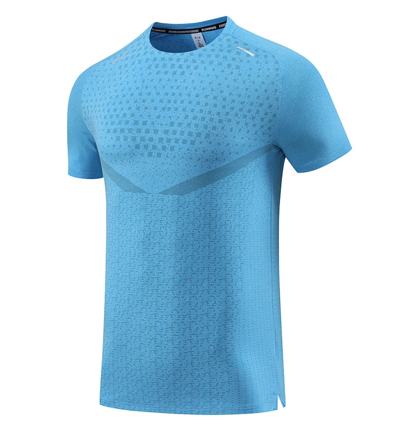 3D Print Gym Shirts Fashion Running Casual Outdoor Jogging/Breathable Workout Short Sleeves Quick Dry Training New Tee
