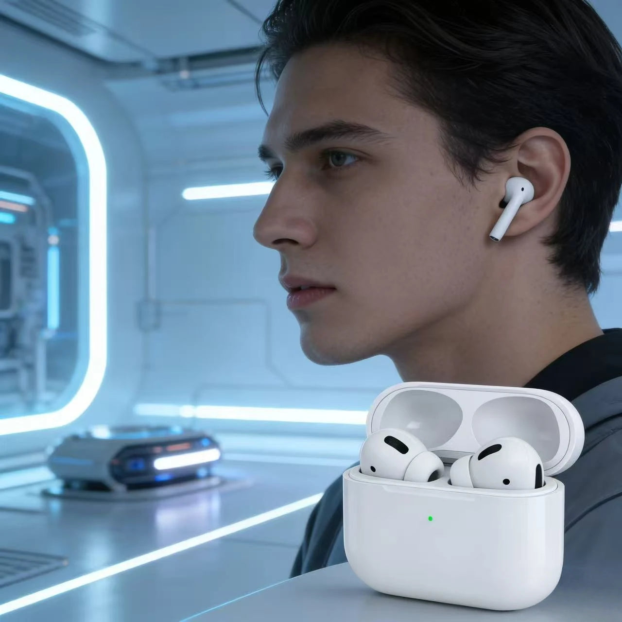 In-Ear Bluetooth Earphones Noise Reduction High Sound Quality/Wireless Headsets Ideal for Sports Scenarios.