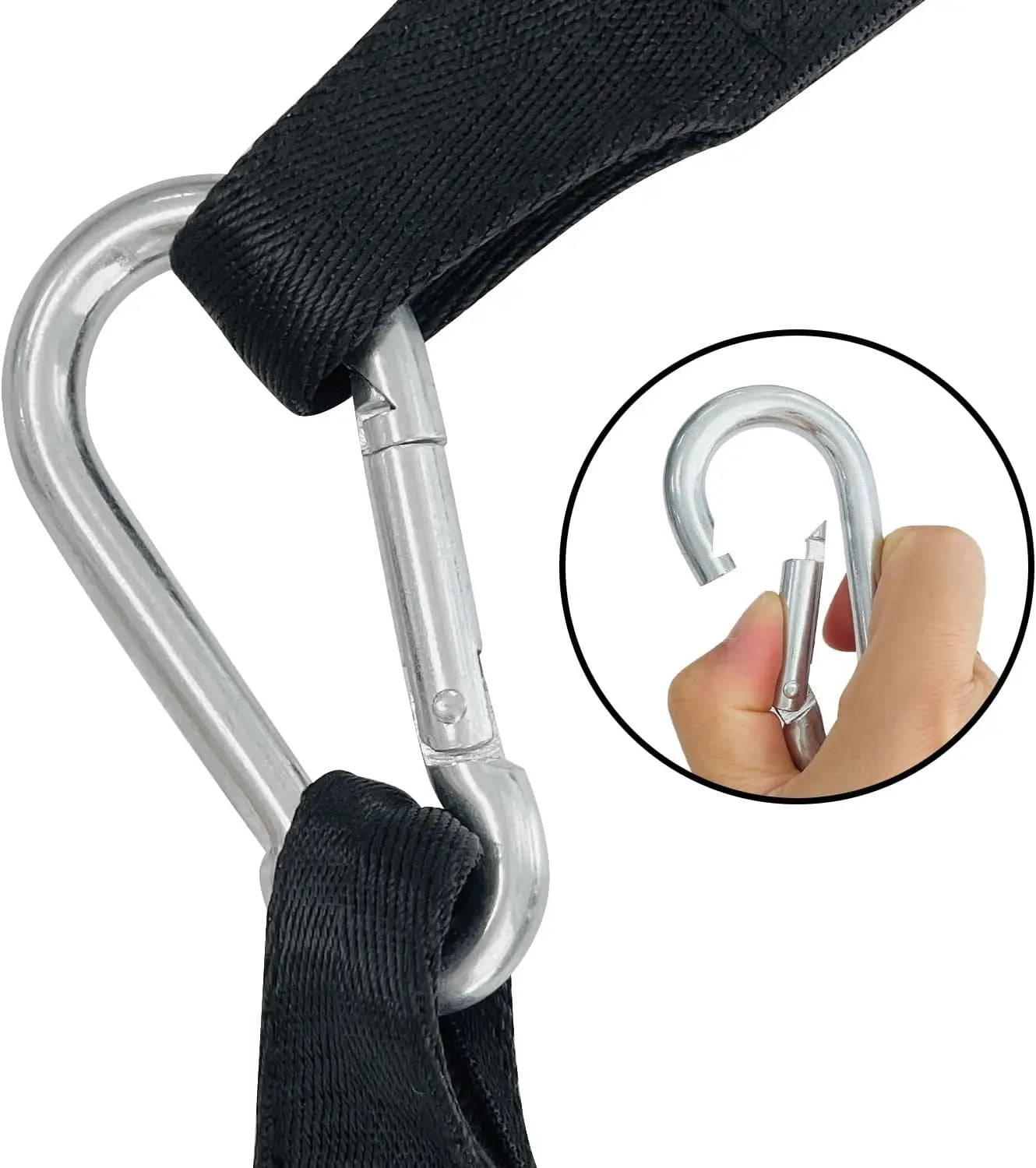 A Pair Heavy Duty AB Sling Straps Suspension Rip-Resistant Fitness/for Pull Up Bar Hanging Leg Raiser Gym Home Fitness Equipment