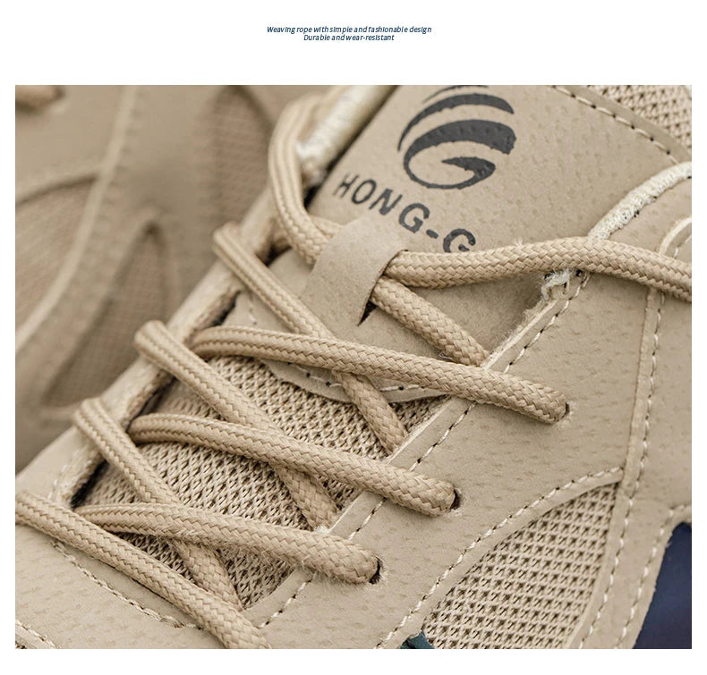 Breathable Steel Toe Sneakers for Men Lightweight Safety Shoes/Anti-smash Anti-puncture Work Sneakers Adjustable Shoes