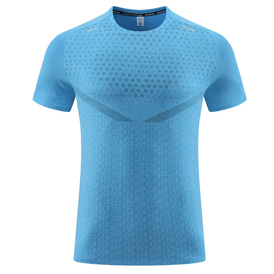 3D Print Gym Shirts Fashion Running Casual Outdoor Jogging/Breathable Workout Short Sleeves Quick Dry Training New Tee