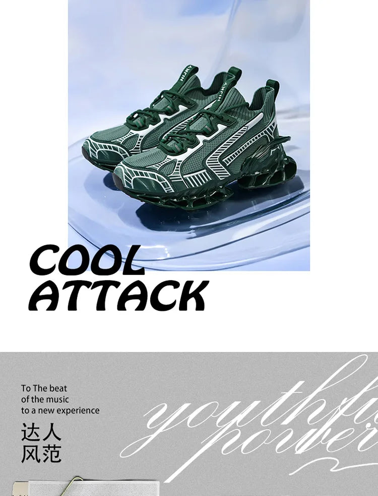 Men's Casual Sneakers Breathable Luxury Trainer/Race Shoes Fashion Loafers Running Loafers Male Sneakers