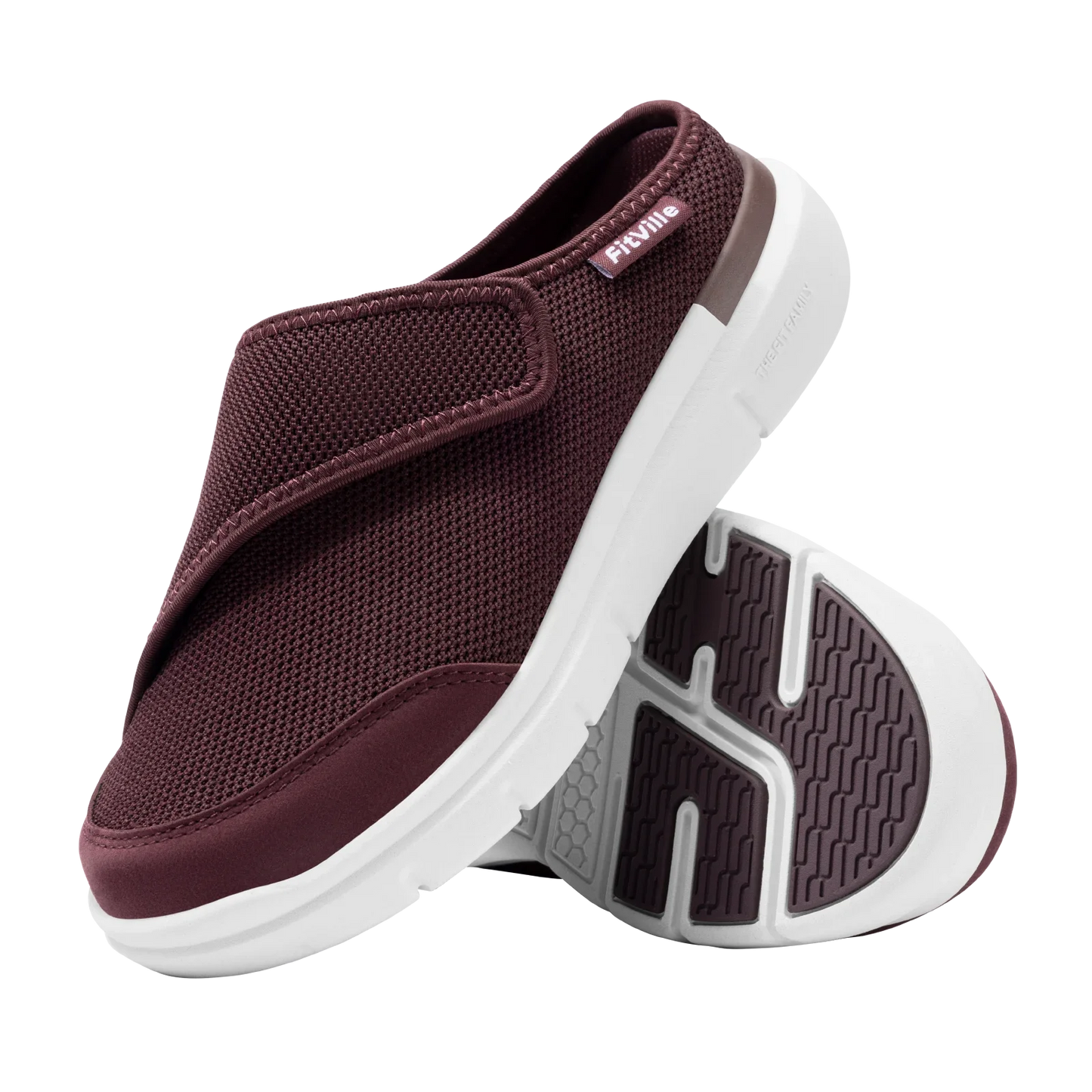 Orthopedic Slippers for Women Wide Fleece Lined Clogs with Arch Support/Recovery Orthopedic Shoes Comfortable Slip-On Footwear