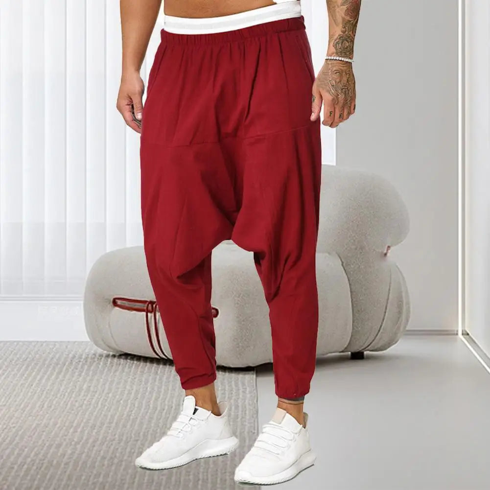 Men Pants Chic Quick Dry Men Trousers Colorfast/Cross Pants Thin Quick Dry Men Trousers Men Garment