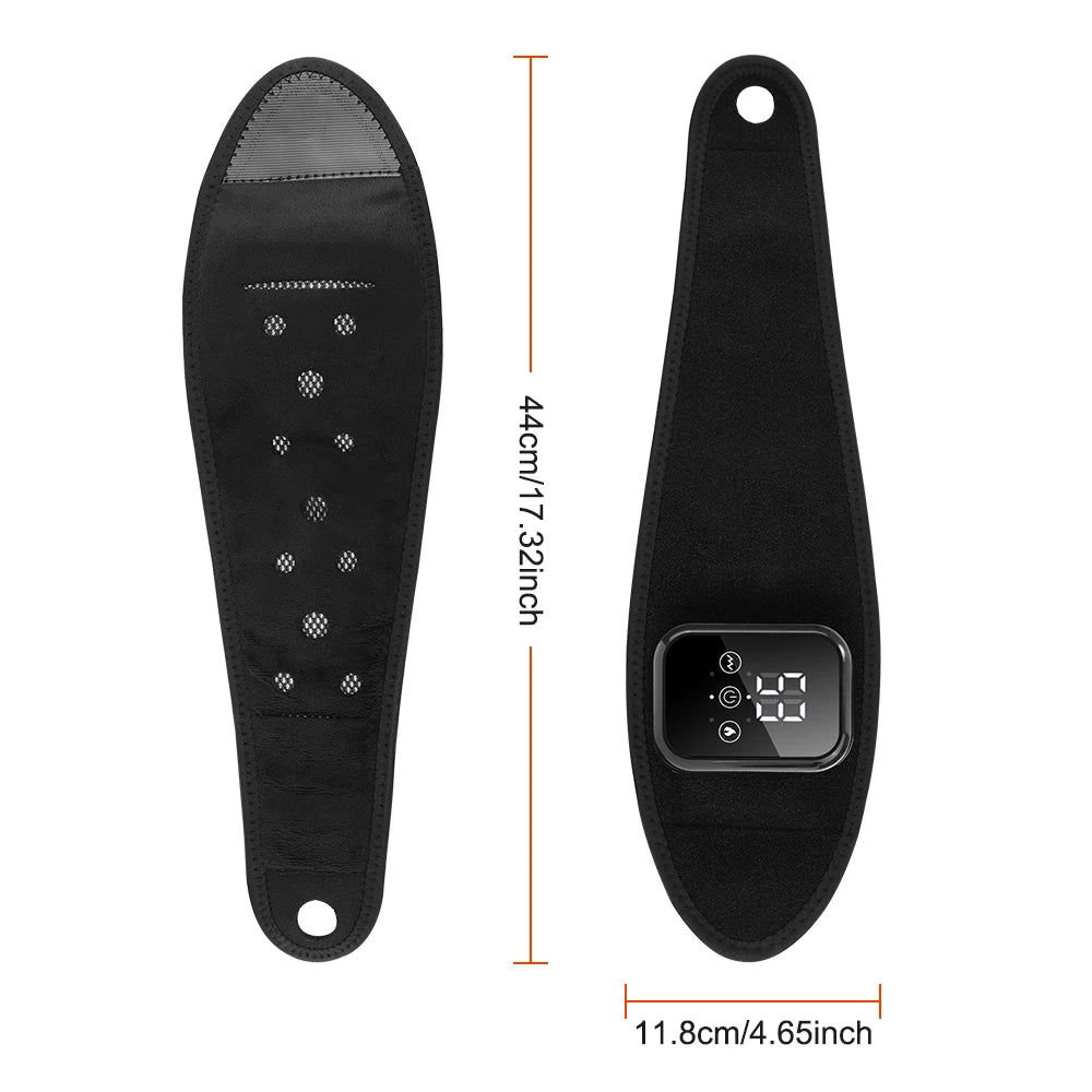 Cordless Heated Hand Wrist Massager with Vibration 3 Heat Levels/3 Massage Modes Smart Touch Control, Electric Wrist Brace Wrap