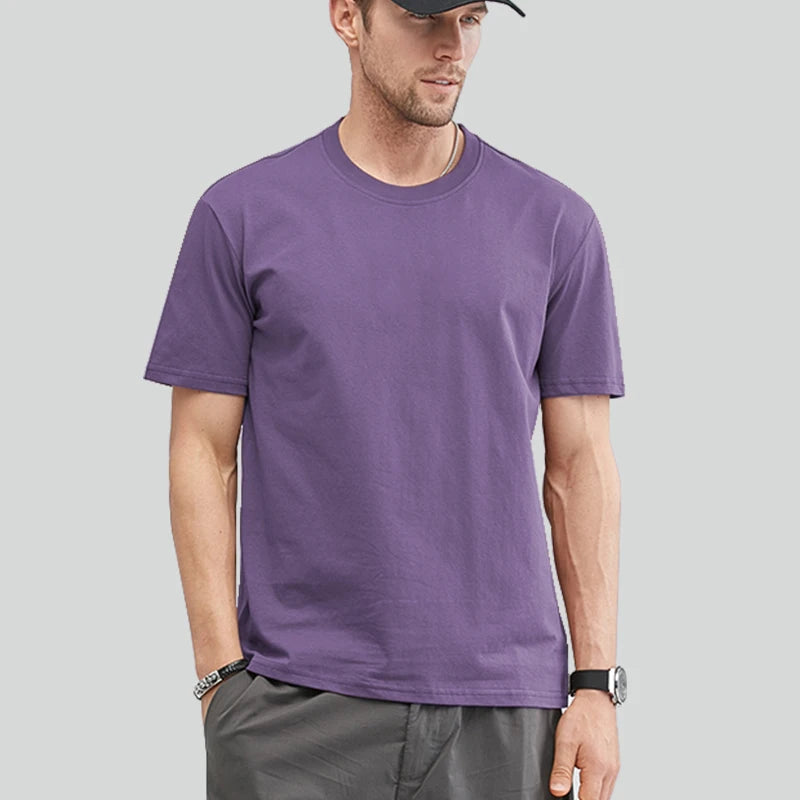 Good Quality T-Shirts Men Summer Sale Cotton Male Tshirt/Short Sleeves Tee Shirt Boys Basic Plain Tops Oversize 5XL