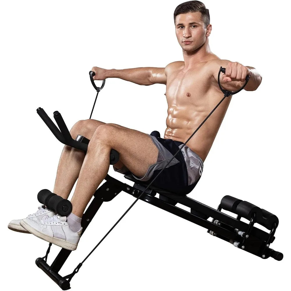 Adjustable Folding Sit Up Bench Workout Abdominal Exercise Equipment Bench/Slant Bench for Strength Training Fitness