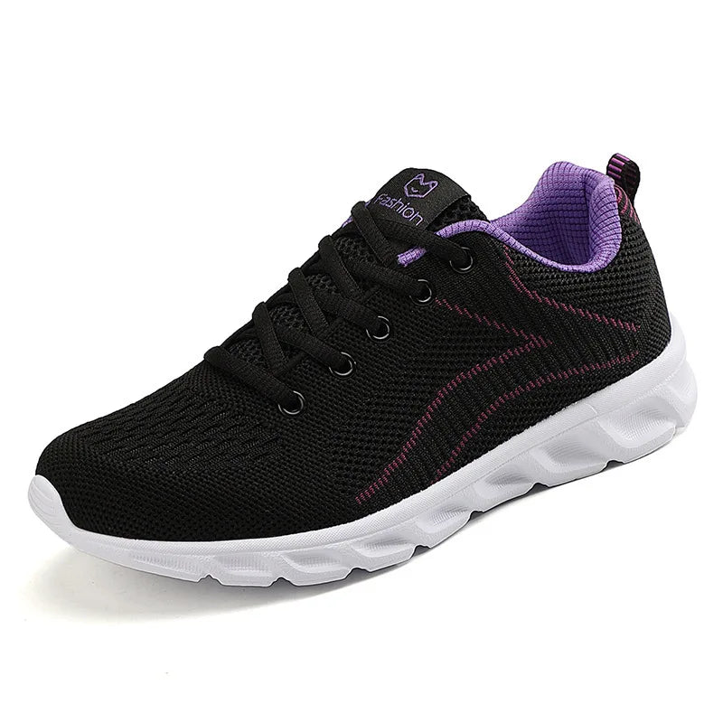 Women New Lightweight Soft Sole Sneakers Outdoor Sports/Casual Shoes Women's Mesh Comfort Running Shoes