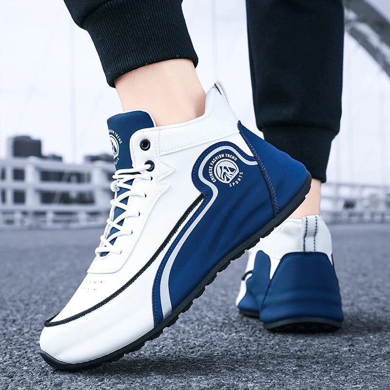 Men's Shoes New Casual Sneakers Shock-Absorbing Breathable/Running Shoes Men's Wear-Resistant Thick-Soled Shoes