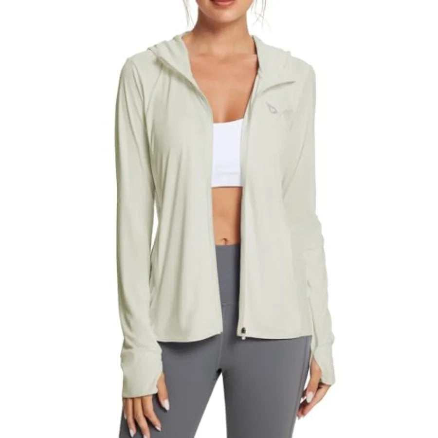 Women's Sun Protection Jacket Hoodie Clothing/Lightweight Long Sleeve Sun Cover Up Shirt