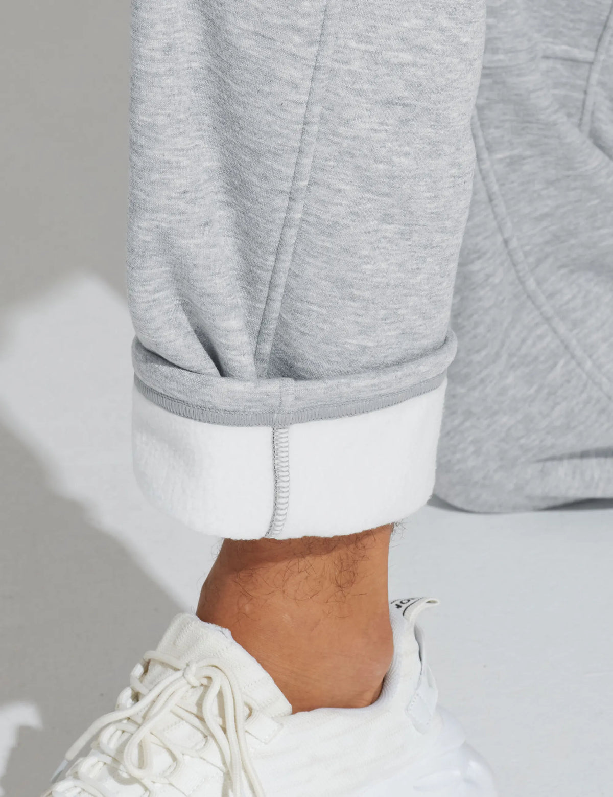 THE GYM PEOPLE Men's Baggy Sweatpants Fleece Drawstring/Straight Leg Open Bottom Workout Pants with Pockets