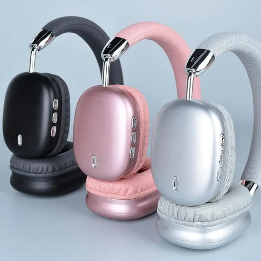 Wireless Bluetooth Headphones High-Resolution Audio Foldable/Lightweight Deep Bass Long-Lasting Earphones