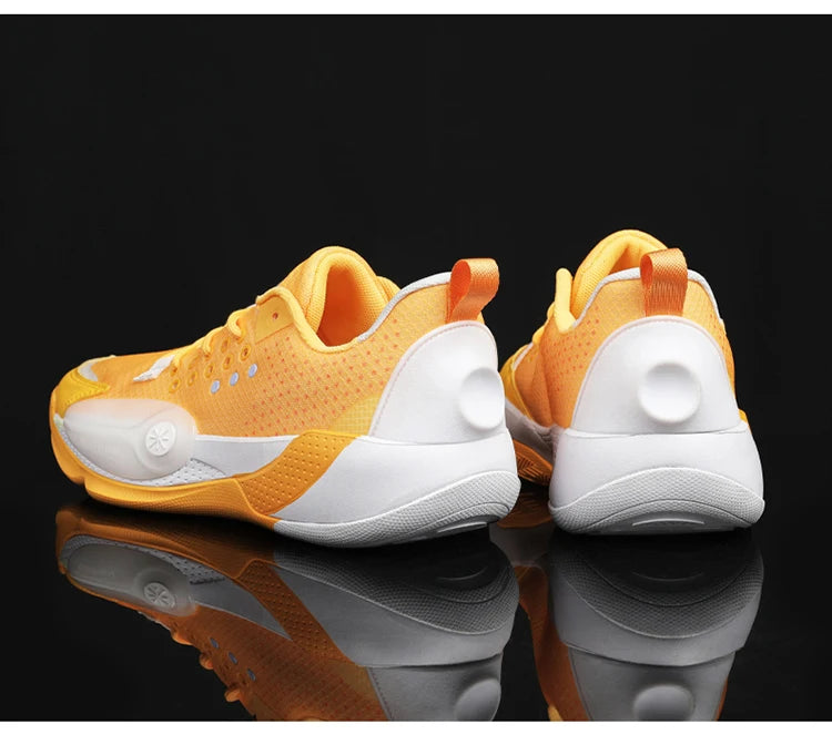 Unisex Basketball Shoes High-Quality Mesh Breathable Fashion/Summer Sports Shoes Shock-Absorbing Teen Basketball Boots