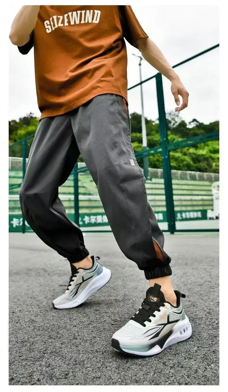 Running & Walking Men's Shoes Lace-up Lightweight/Comfortable & Breathable Tennis Sneakers