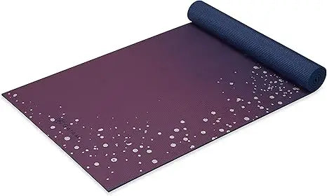 Gaiam Yoga Mat - Premium 6mm Print Extra Thick Non Slip Exercise/Fitness Mat for All Types of Yoga, Pilates & Floor Workouts