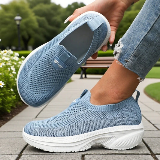Walking Shoes for Women Lightweight Soft Sole Platform Mesh Sneakers/New Breathable Comfortable Versatile Women's Sneakers