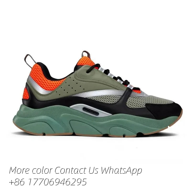 Trendy Mesh Shoes Designer Running Shoes New B22 Casual Sneakers/Men Trainers Outdoor Sports Platform Sneakers