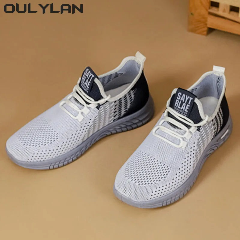 Lightweight Men's Running Shoes Outdoor Breathable Men Sports Shoes/Anti-slip Male Sneakers Fashion Flexible Men Shoes