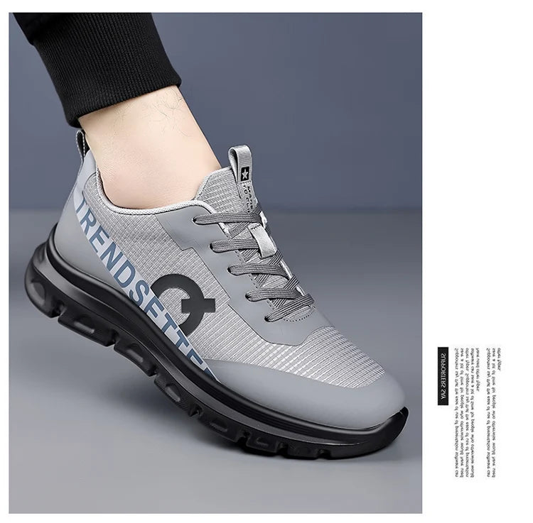 Men Sports Shoes Luxury Casual Sneakers Mesh Running Shoes Summer/Lightweight Platform Fashion Basketball Walking Shoes for Men
