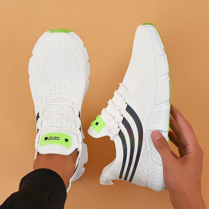 Women Sneakers Comfortable Breathable Platform Shoes Fashion/Lace Up Casual Shoes for Women Outdoor Running Sports Shoes