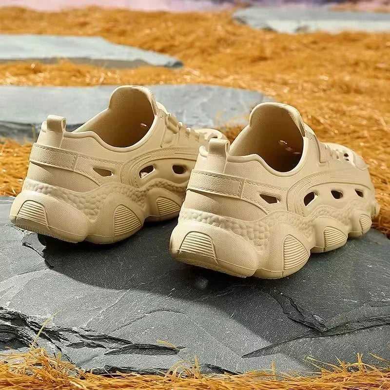 Trendy Men's Sandals Outdoor Wear Thickened Anti-slip Wear-resistant/Fashion EVA Clog Shoes Wholesale