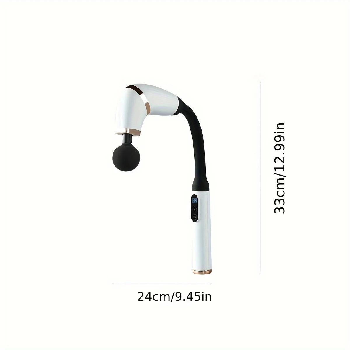Massage Gun with Upgraded Extension Handle Back Massager/Muscles/Neck/Shoulders/Waist/Legs Massager