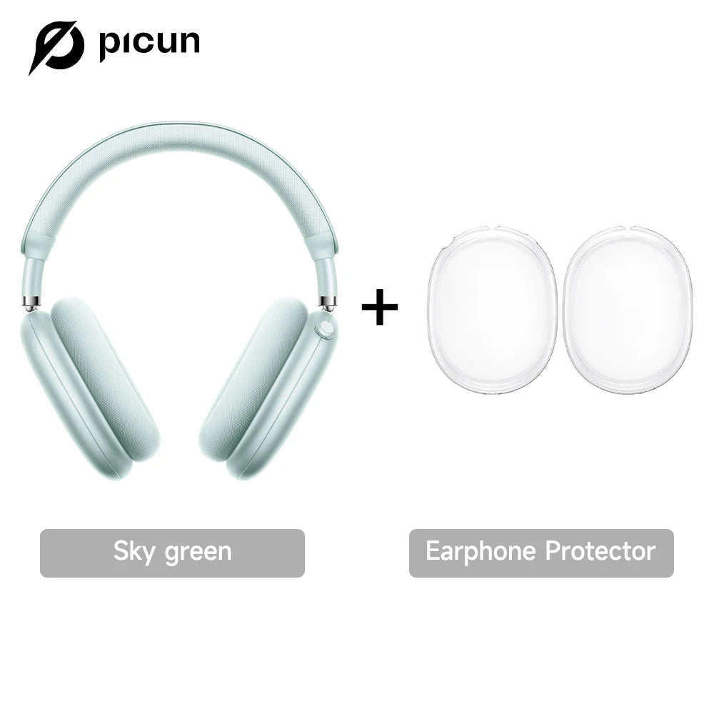 Picun F8 Pro ANC Wireless Headphones Head Tracking 3D Spatial Audio/52dB ANC HIFI Bluetooth Headset ENC HD Mic Low-Latency APP