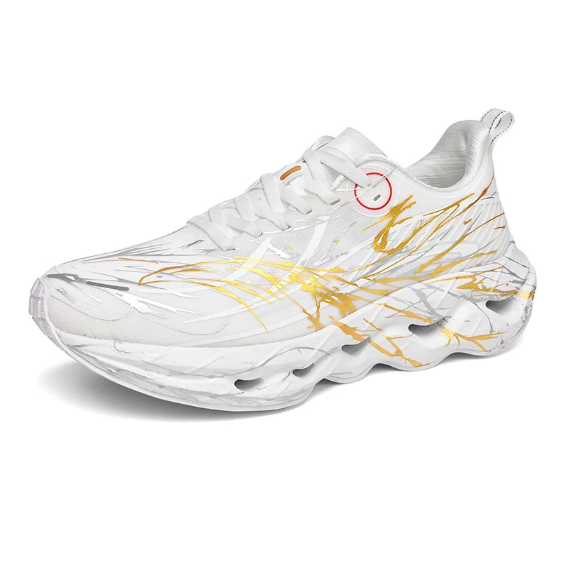 Couple Running Shoes New Shock-absorbing Lightweight Breathe Mesh/Marathon Professional Sports Shoes for Women