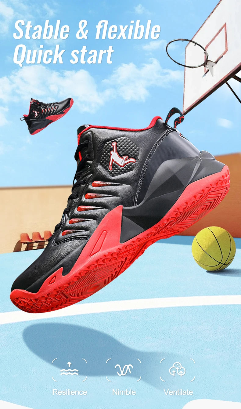 Men's Basketball Shoes Lightweight Breathable Sneakers/Anti Slip Sports Shoes for Running Walking Sneakers