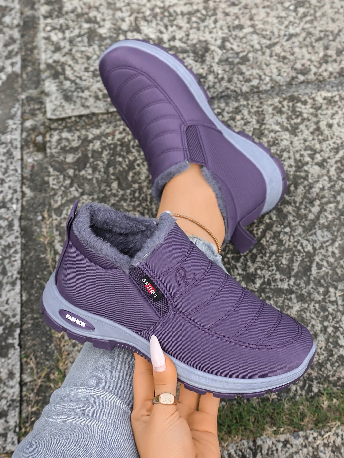 Women's shoes Autumn winter Casual cotton Warm/Wear Resistant Chunky Sole Affordable Free shipping
