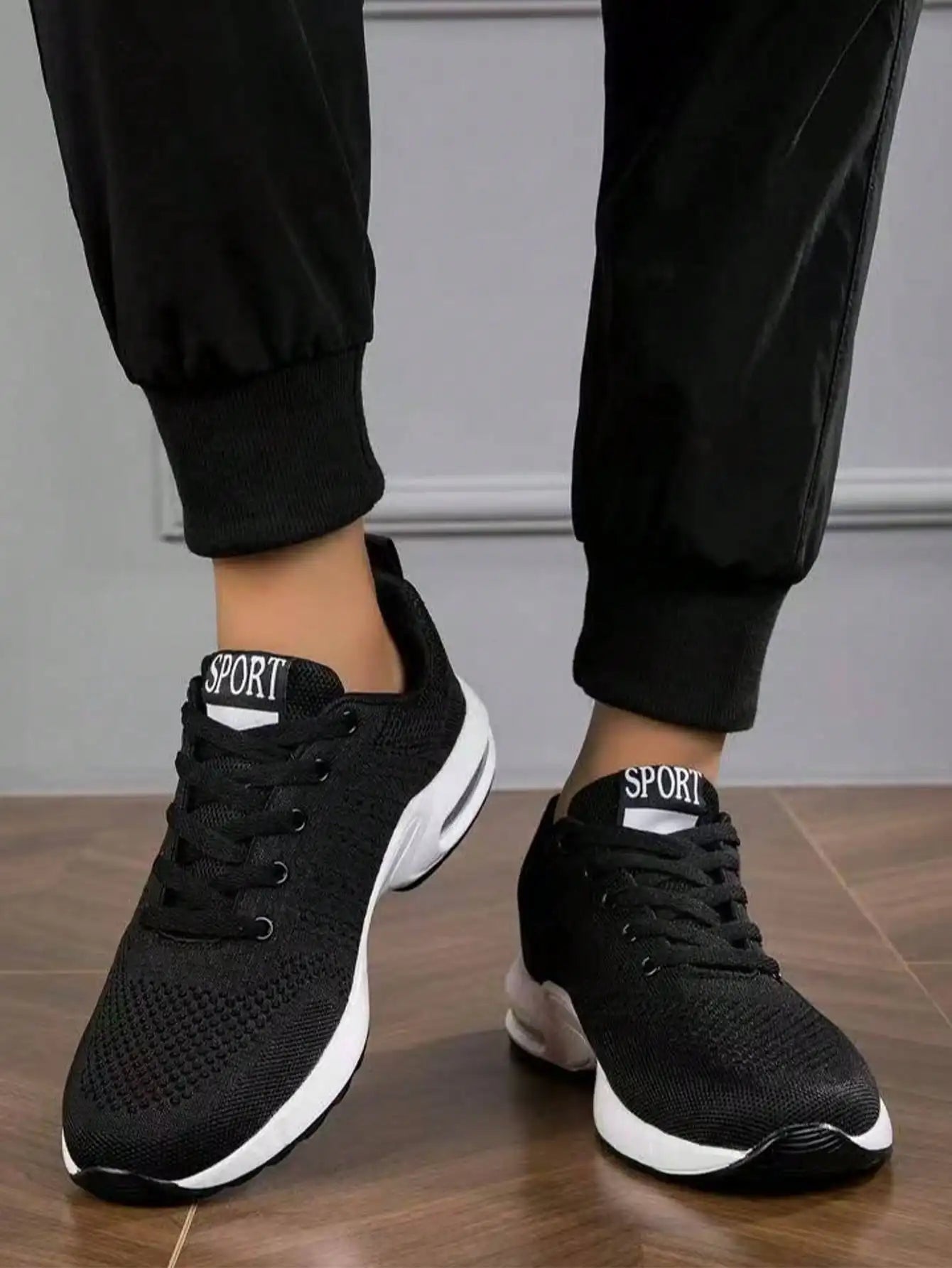 Women's Retro Chunky Sneakers Breathable Lace-Up Platform Shoes/Non-Slip & Shock-Absorbing Wide Fit Friendly for Gym & Street Style