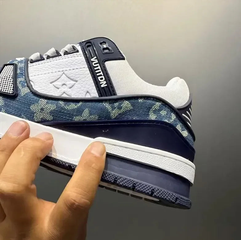 designer shoes for men's casual shoes/blue black beige grey outdoor sneaker sport shoes