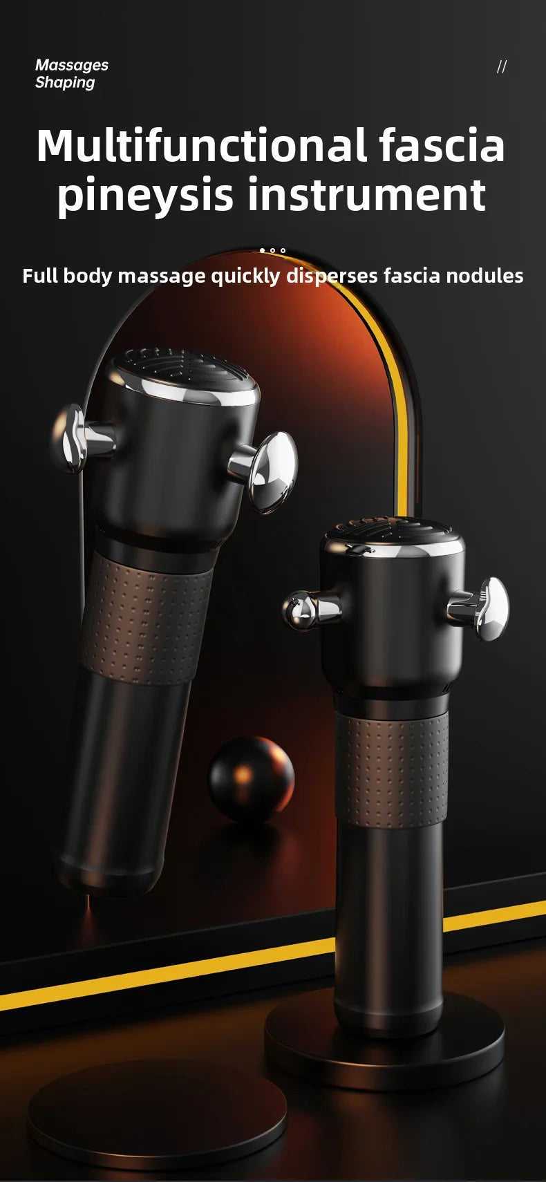 High Frequency Fascia Gun Relaxation Gun Sports Fitness/Muscle Relaxation Massager Full Body Massage 3 Gear