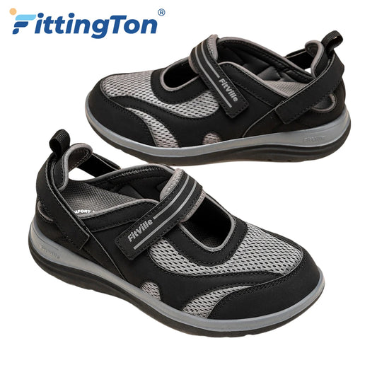 Women's Sandals Mary Jane Casual Shoes Widened Toe For Swollen Feet/Lightweight Breathable Outdoor Elderly Shoe Sandals