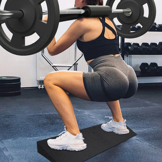 Squat Wedge Block Non-Slip Slant Board Squat Weight Lifting Wedges/Yoga Wedge Block for Squats Calf Stretches Weightlifting