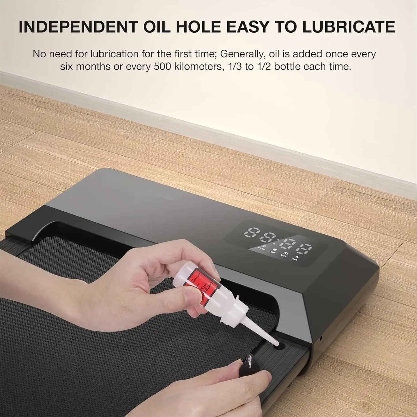 Super Run  2-in-1 Home/Office 2.5 HP Walking Treadmill/mini Treadmills for Small Spaces with APP & Remote Control