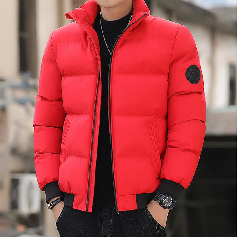 Men's Winter Jackets and Coats Cotton Outerwear Clothing New Parkas/Jacket Men's Windbreaker Thick Warm Male M-5XL