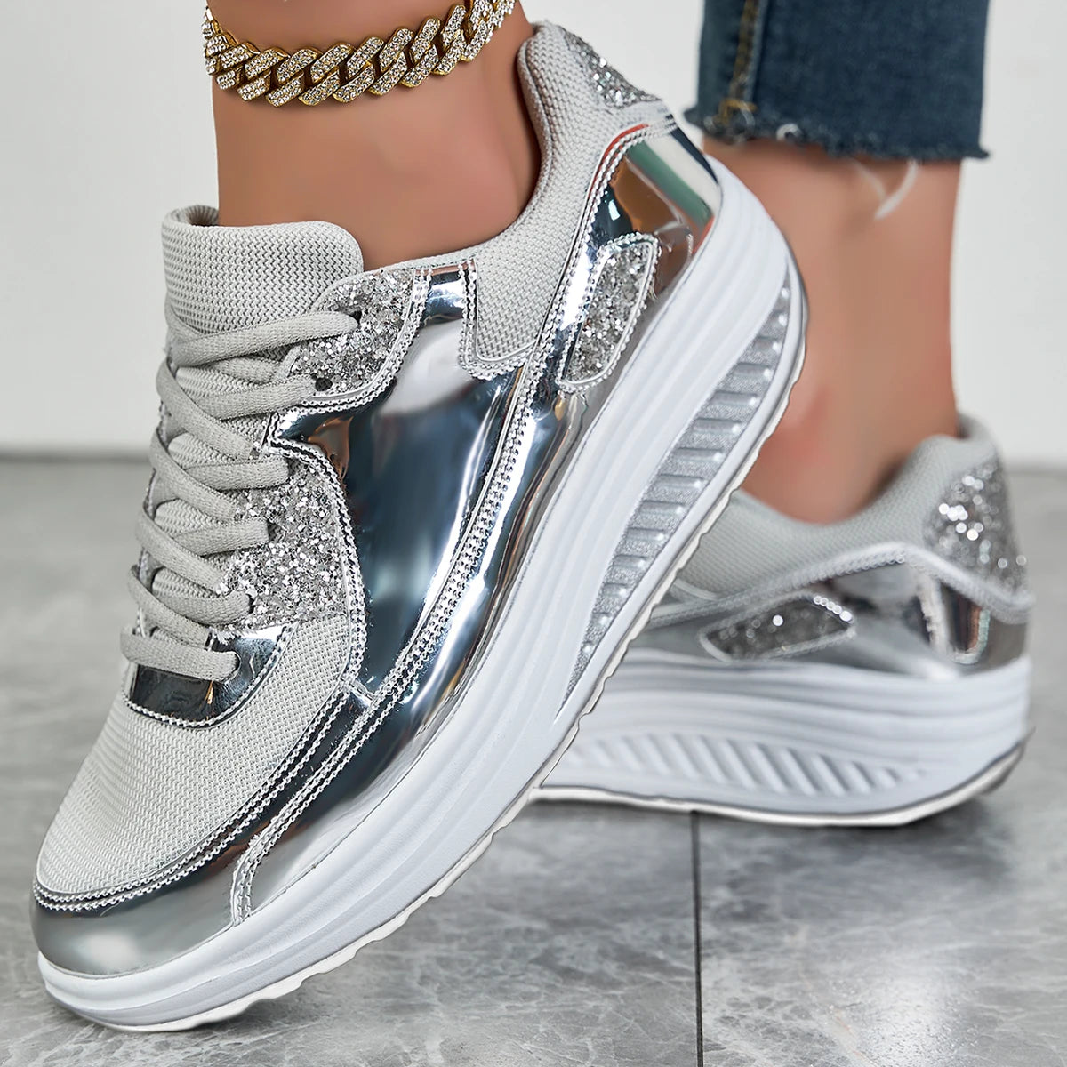Sneakers for Women Orthopedic Sneakers Walking Shoes for Women/Lightweight Casual Tennis Sneakers Air Running Shoes