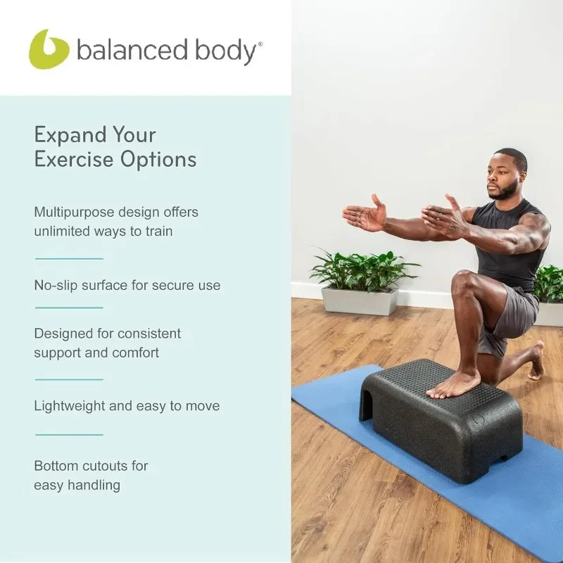 Balanced Body Sitting Box Lite, Pilates Reformer and Floor Exercise Equipment/Pilates Workout Equipment for Home Gym or Studio