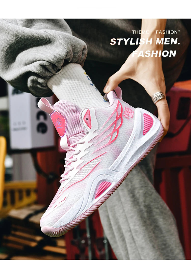 High Quality Sneakers Men Basketball Shoes Light Sports Shoes/Trainer Women Breathable Athletic Outdoor