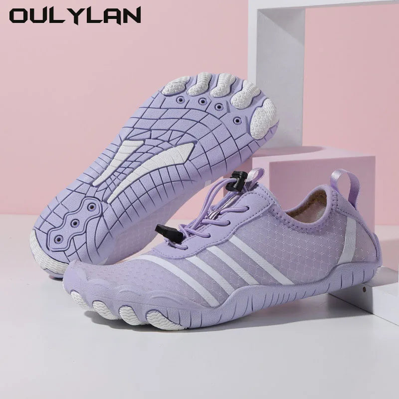 Oulylan Water Shoes Women Beach Aqua Shoes Quick Dry Barefoot/Upstream Hiking Wading Sneakers Swimming Climbing Shoes