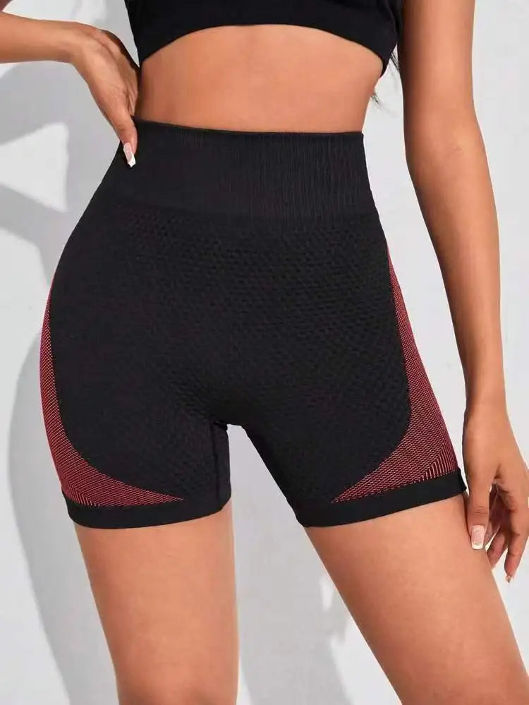 Women High Waist Workout Shorts Seamless Lifting Tummy Control/Tights Comfort Yoga Shorts