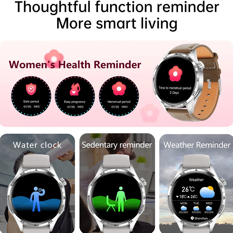 New Watch GT5 PRO NFC Smart Watch GPS Motion Trajectory HD Screen/Bluetooth Call Smartwatch Outdoor Sports Watches For Men